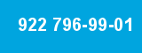 922 796-99-01 922 796-99-01
